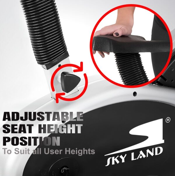 Vélo elliptique et vélo d'exercice SKY LAND Orbitrac 4en1