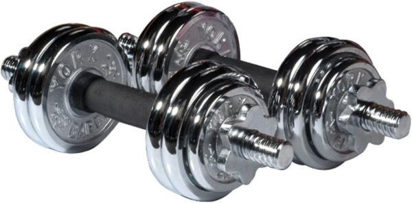 Kit Haltères 15 kg Chrome