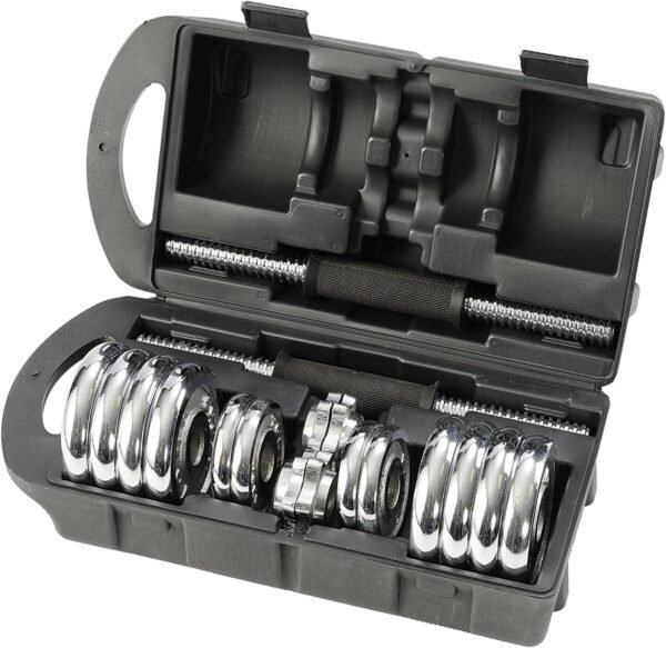 Kit Haltères 15 kg Chrome